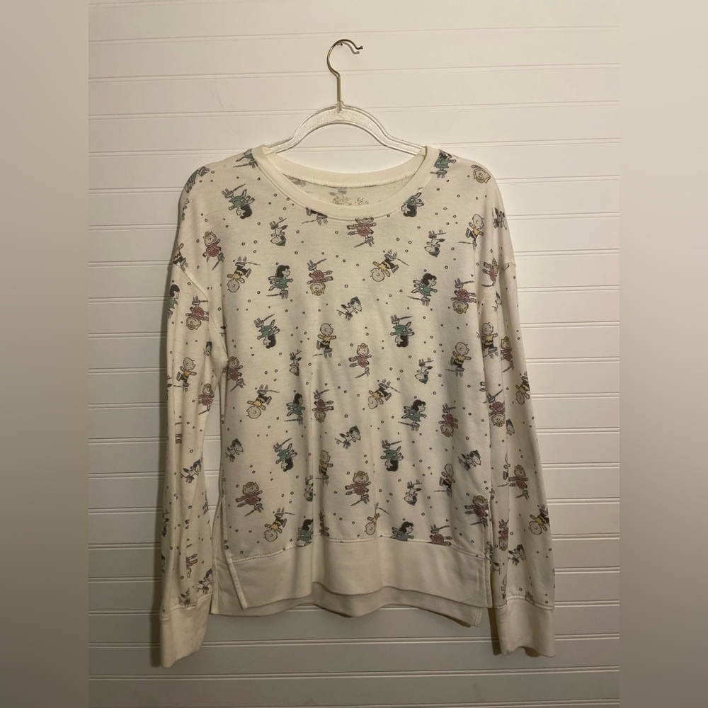 Peanuts Cartoon Winter Light Sweater